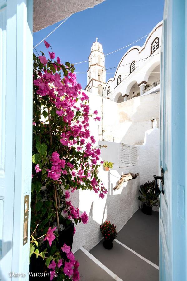 Santorinian Lava House Villa Pýrgos Exteriör bild